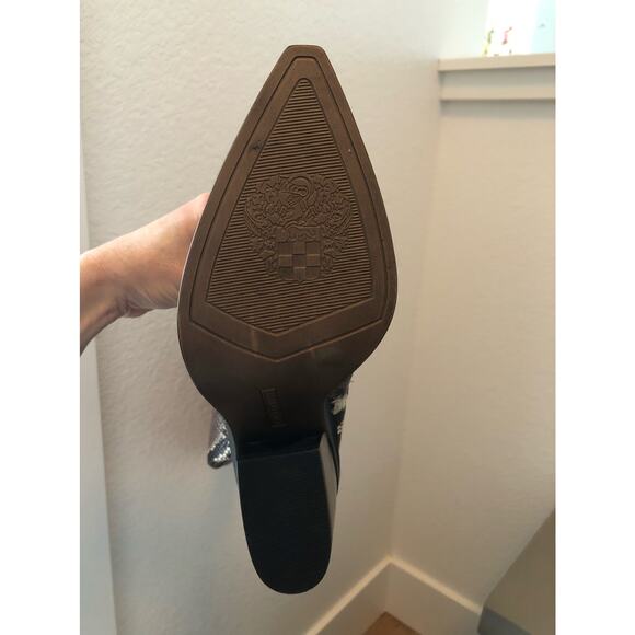 Vince Camuto Gravana Snakeskin Knee High Boots - 5 1/2 M - Picture 10 of 12